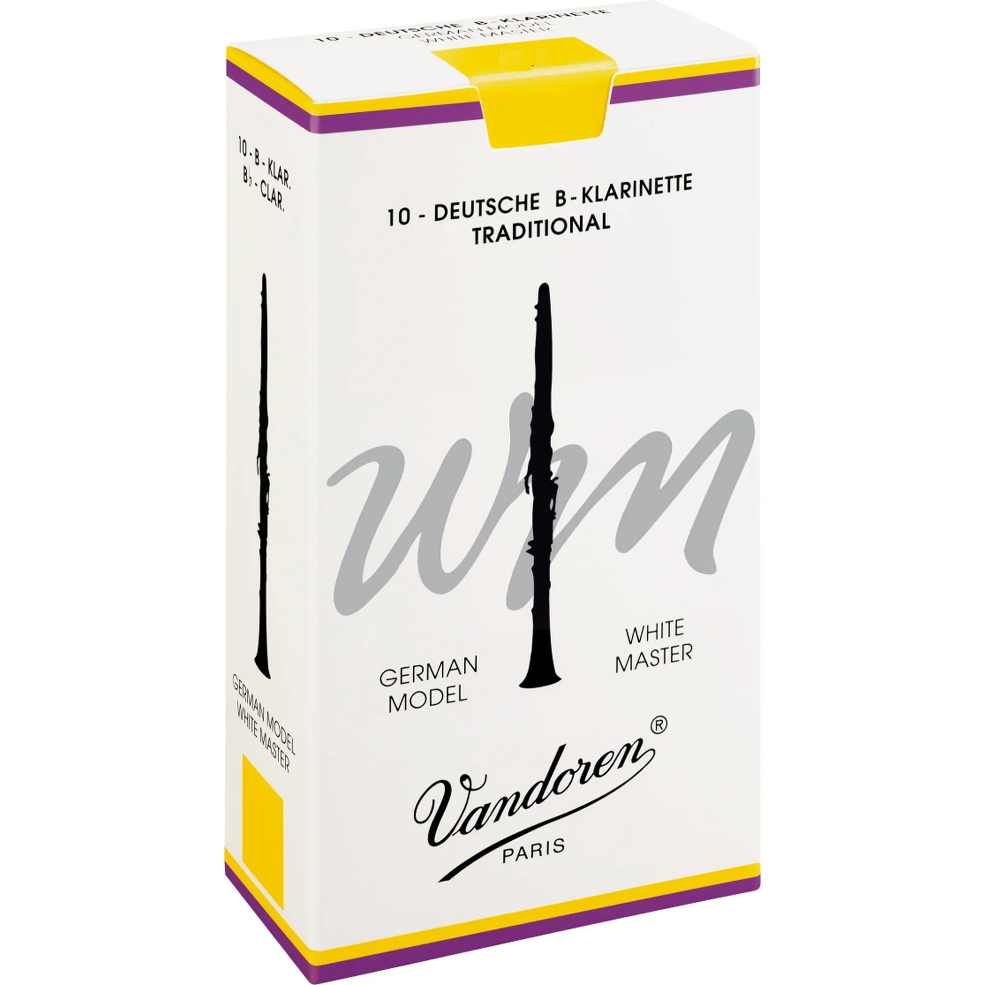 Vorderes Coverbild Vandoren White Master Traditional 2,5