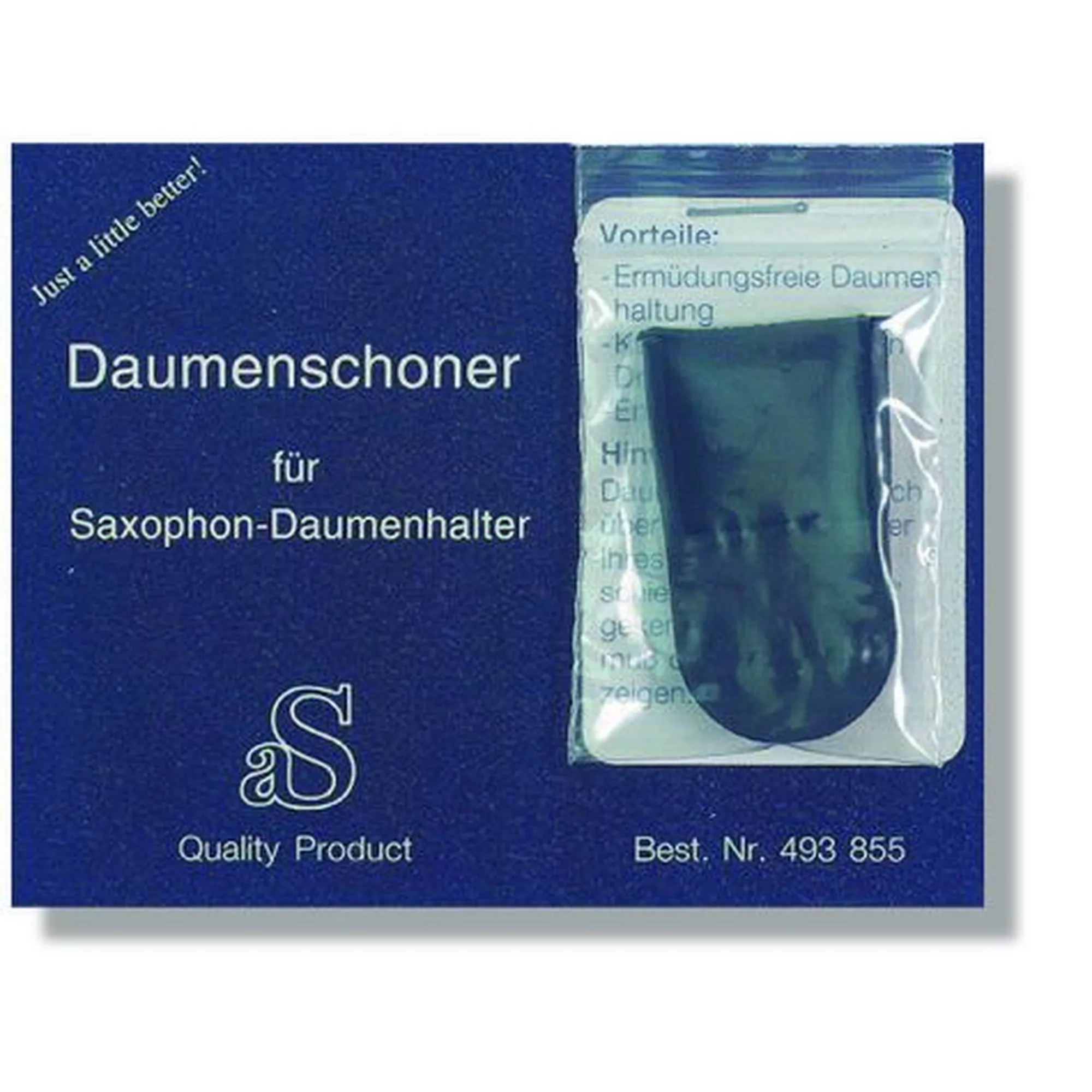 Vorderes Coverbild aS Thumb Rest Sax