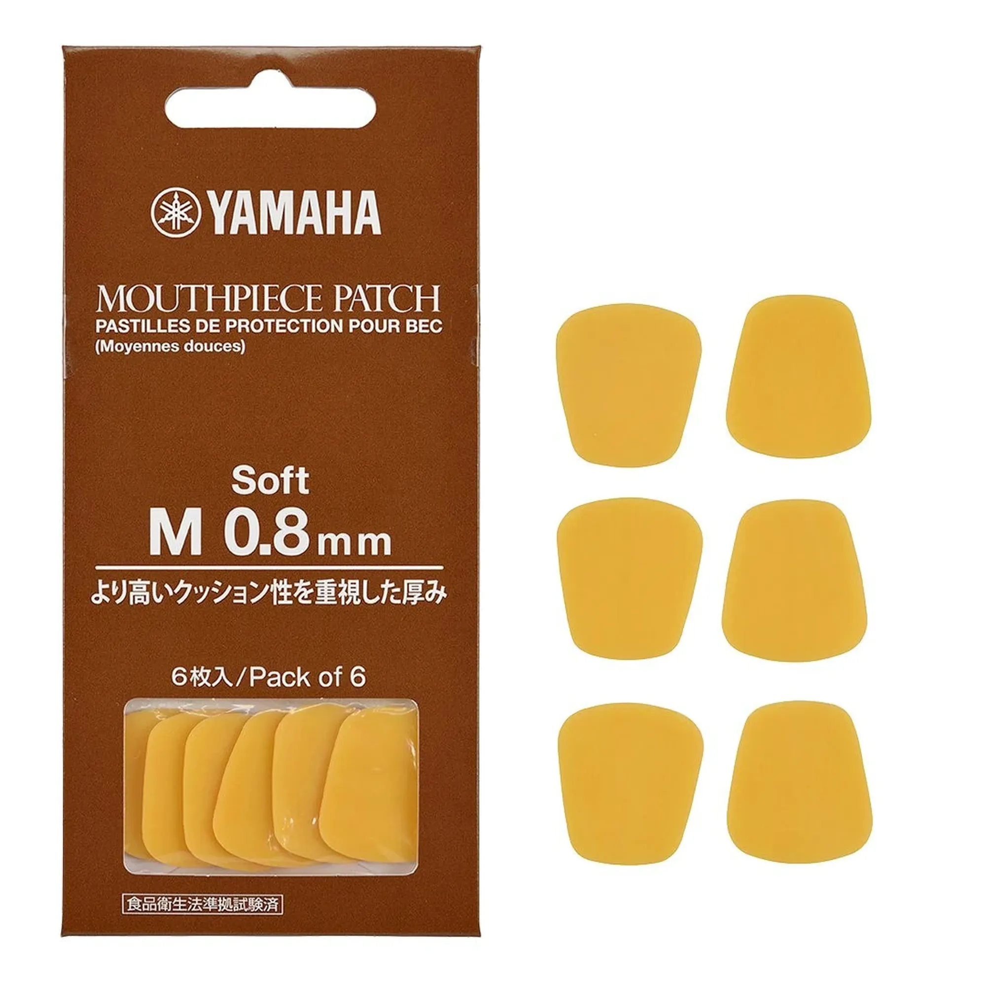 Vorderes Coverbild YAMAHA 0,8 SM MP Cushions 6 Stück