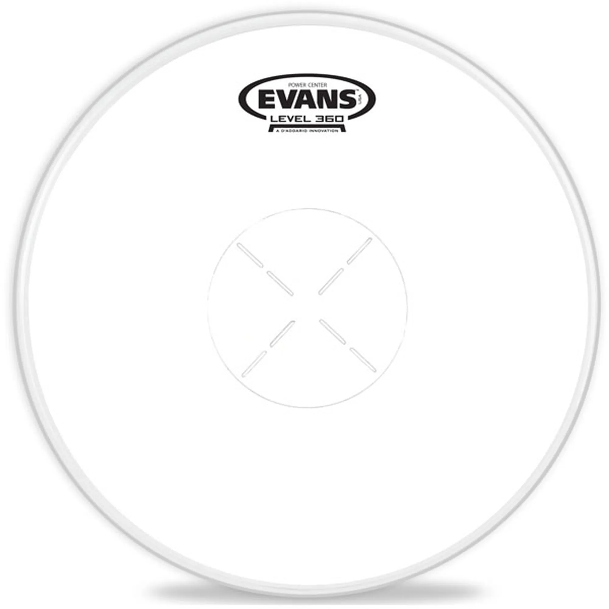 Vorderes Coverbild Evans Power Center Dot 13"