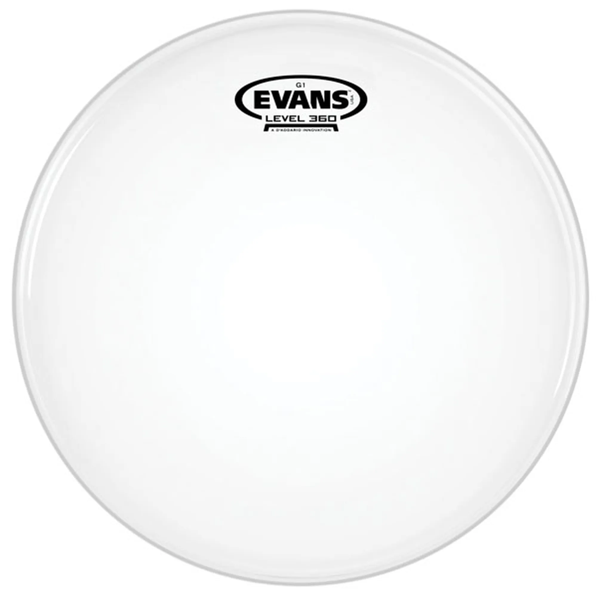 Vorderes Coverbild Evans G1 18" Clear