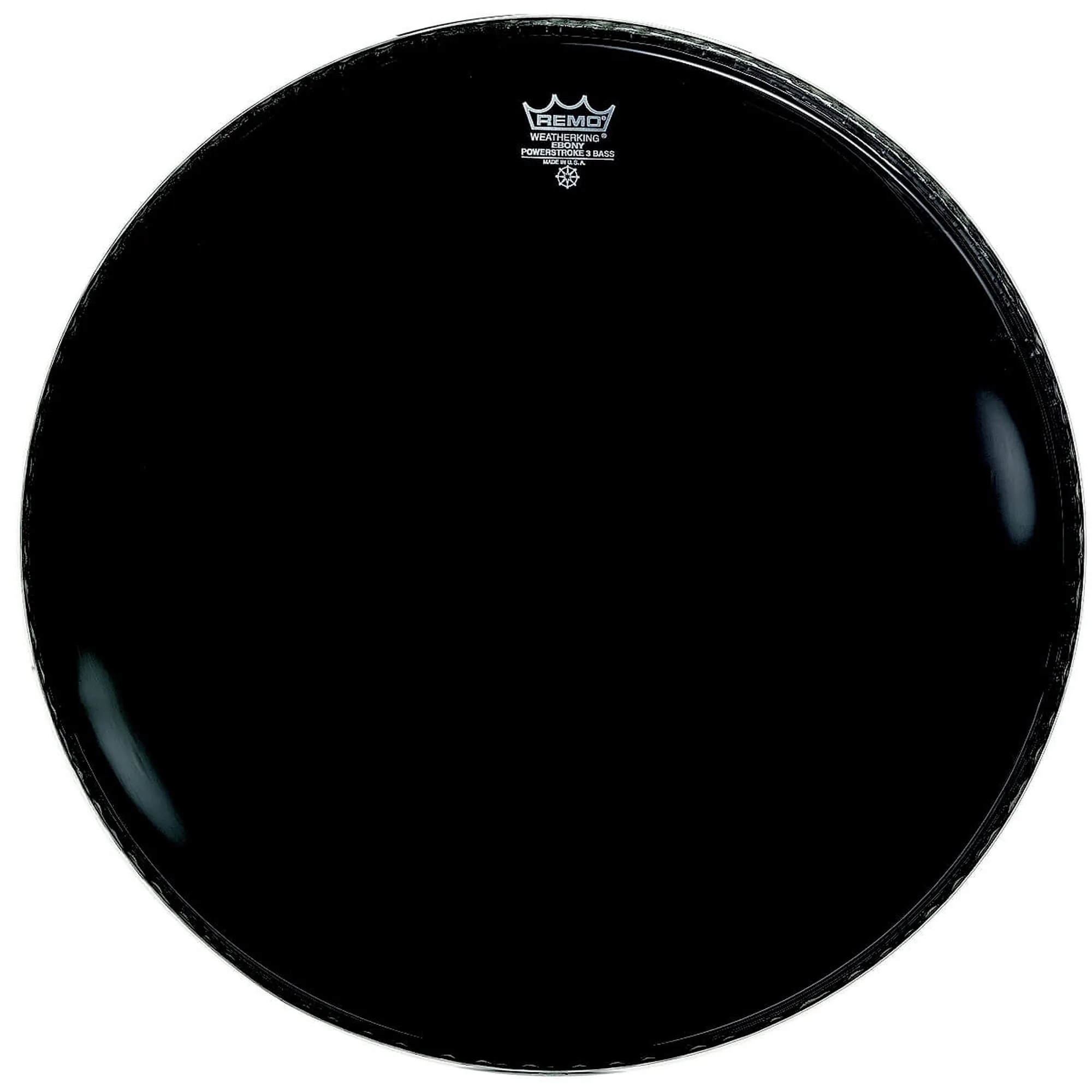 Vorderes Coverbild Remo Powerstroke 3 Ebony 22"