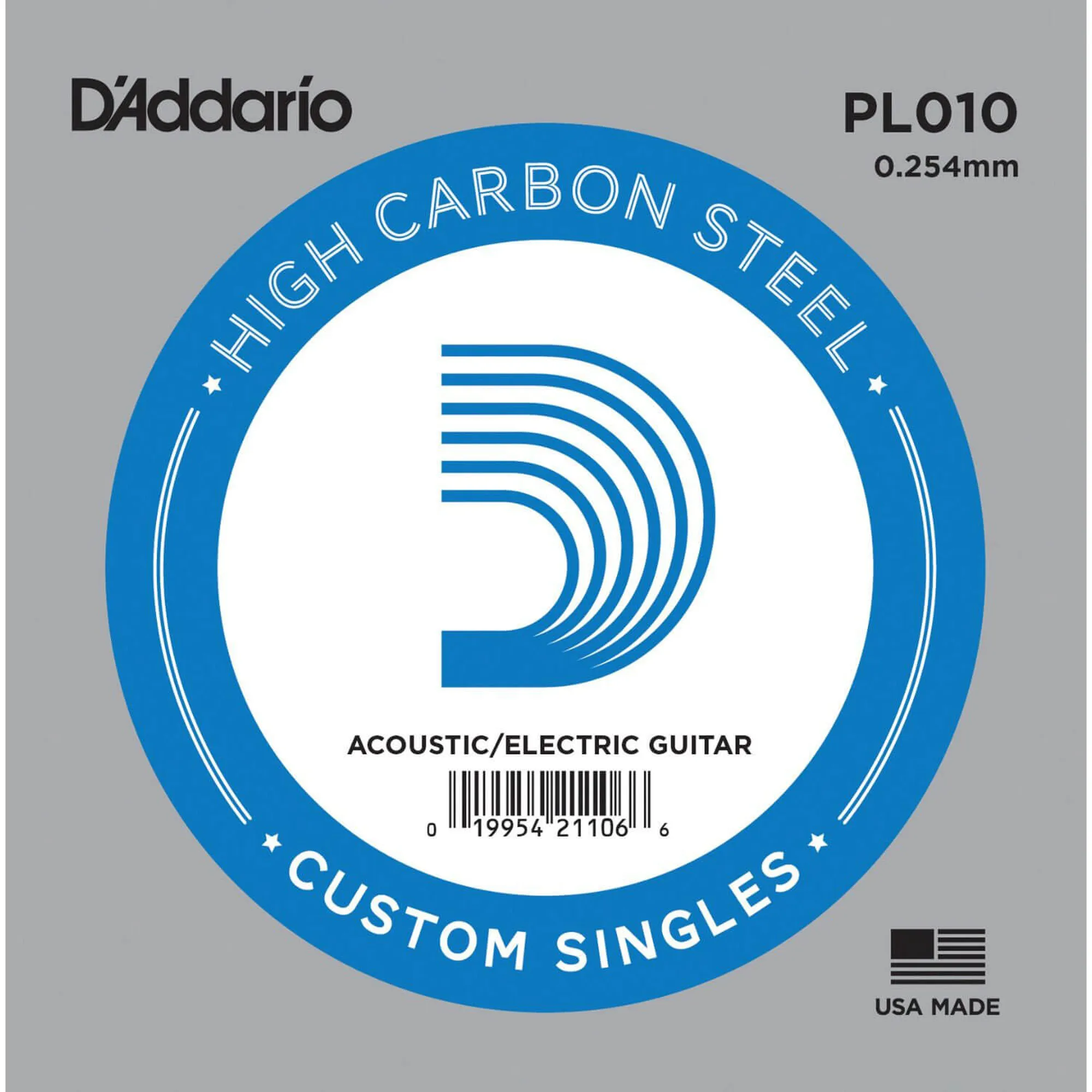 Vorderes Coverbild D´Addario Acoustic/Electric PL010