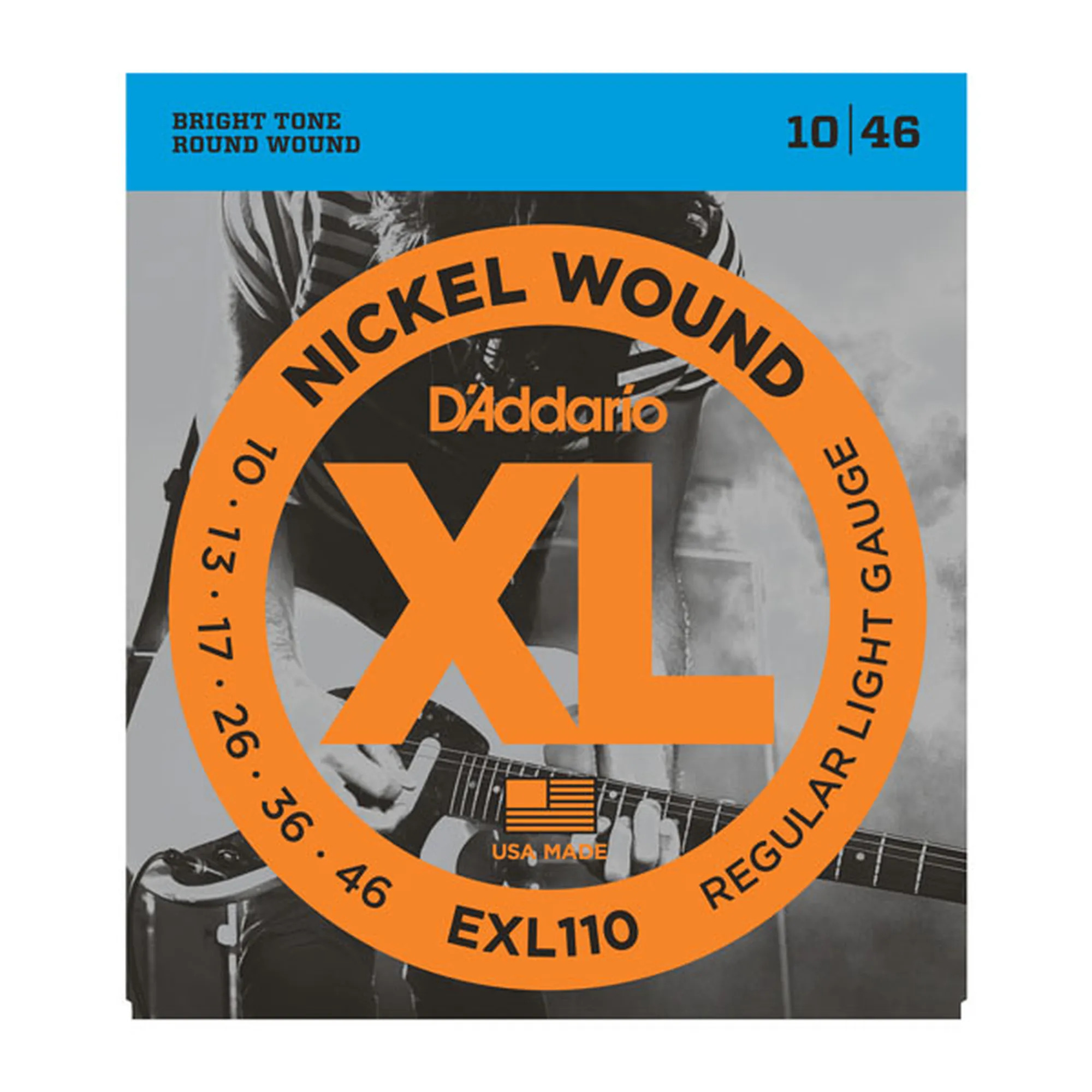Vorderes Coverbild D´Addario EXL110 Regular Light