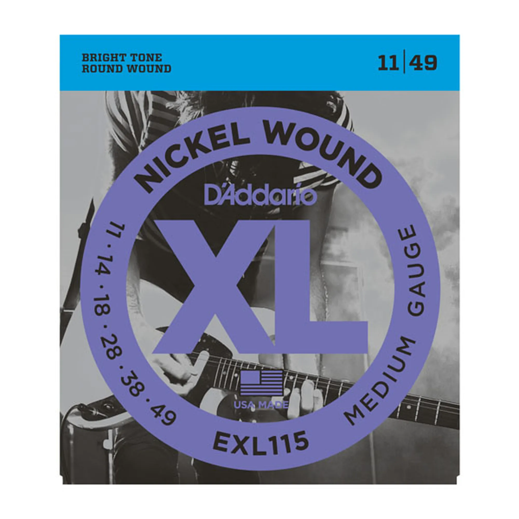 Vorderes Coverbild D´Addario EXL115 Blues/Jazz Rock