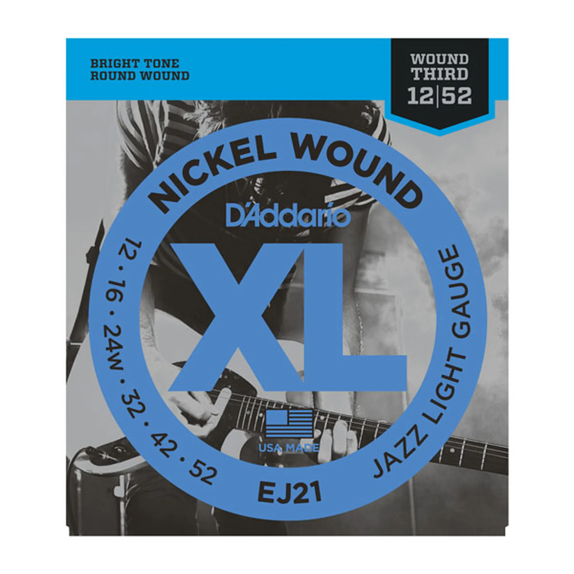 Vorderes Coverbild D´Addario EJ21 Jazz Light