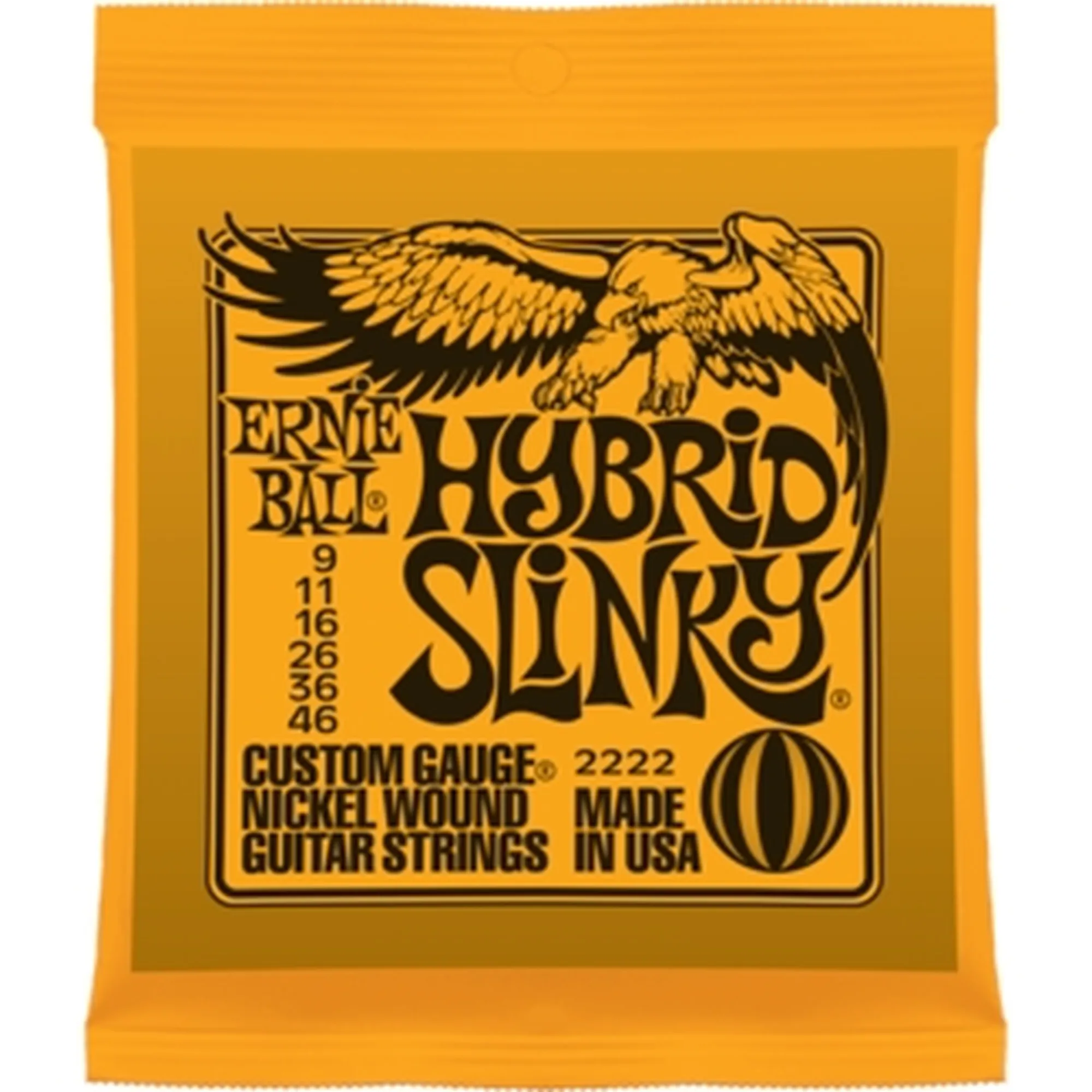 Vorderes Coverbild Ernie Ball EB2222 Hybrid Slinky Nickel