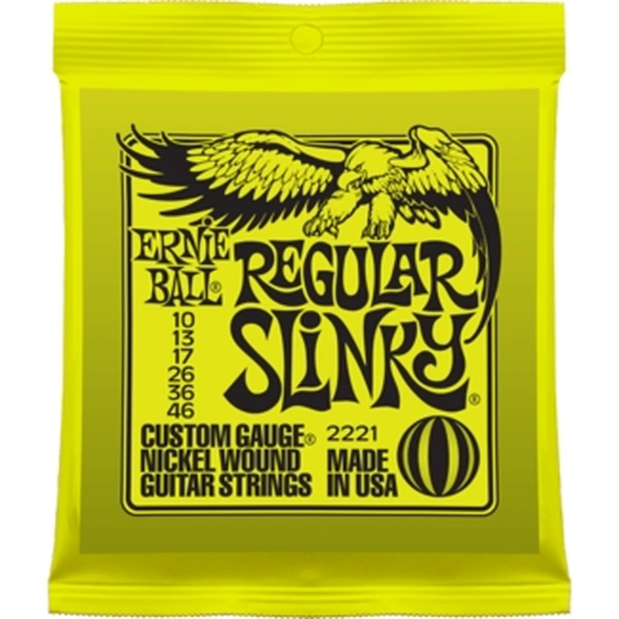 Vorderes Coverbild Ernie Ball EB2221 Regular Slinky Nickel