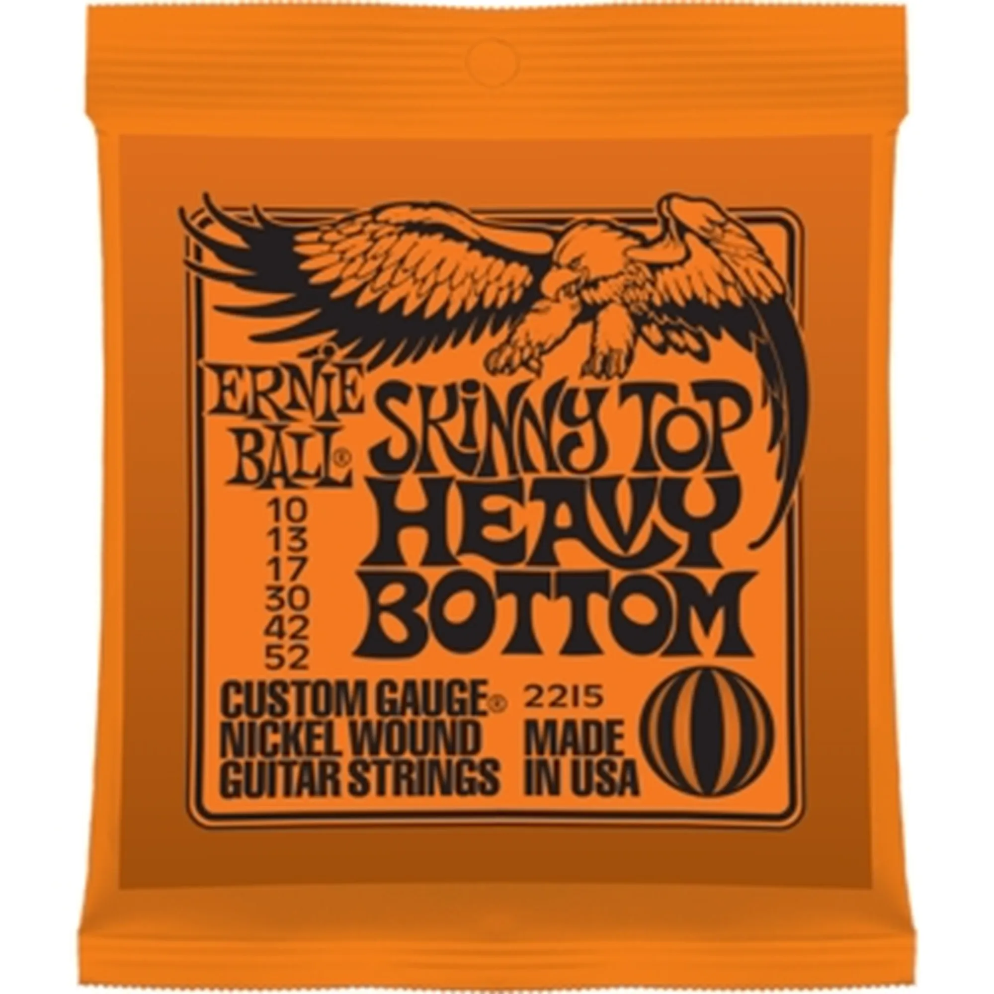 Vorderes Coverbild Ernie Ball EB2215 Skinny Top -  Hvy Btm Slinky Nickel