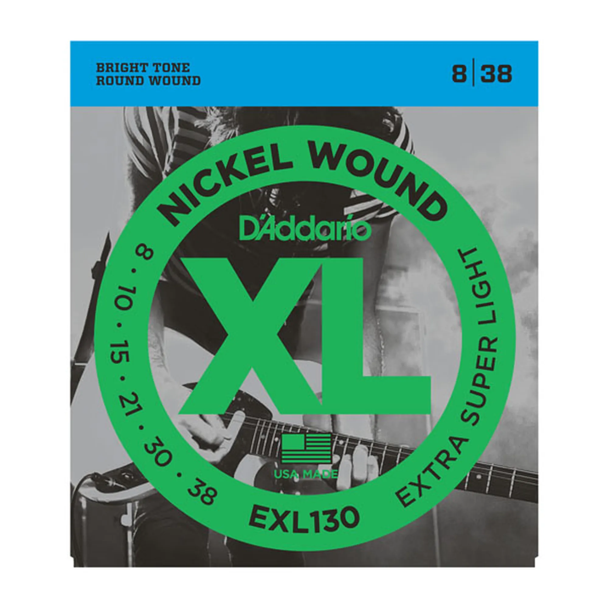 Vorderes Coverbild D´Addario EXL130 Extra-Super Light