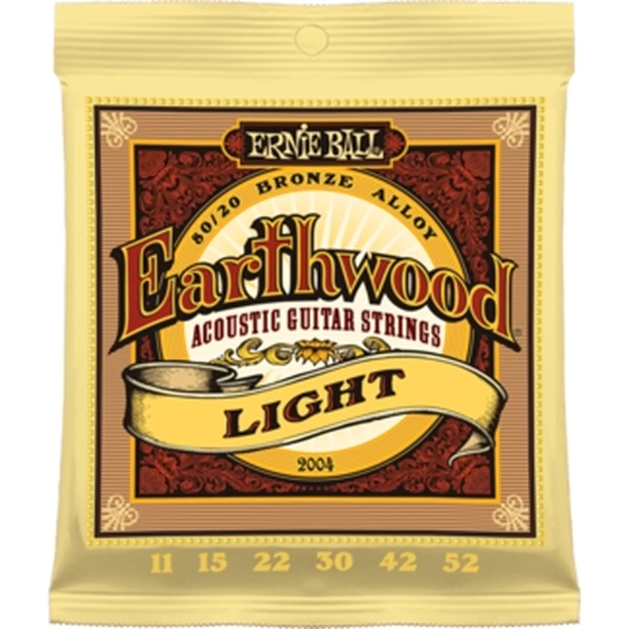 Vorderes Coverbild Ernie Ball EB2004 Earthwood Light
