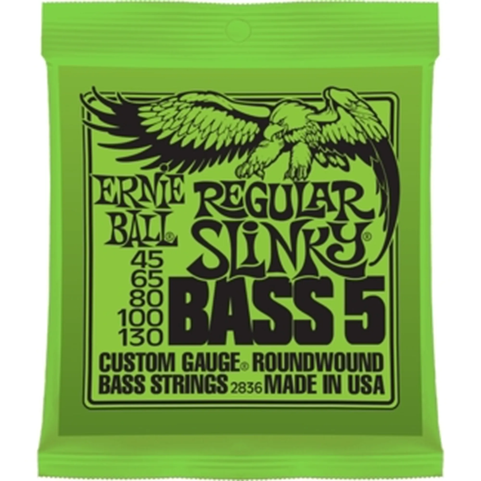 Vorderes Coverbild Ernie Ball EB2836 Regular Slinky Nickel 5-String