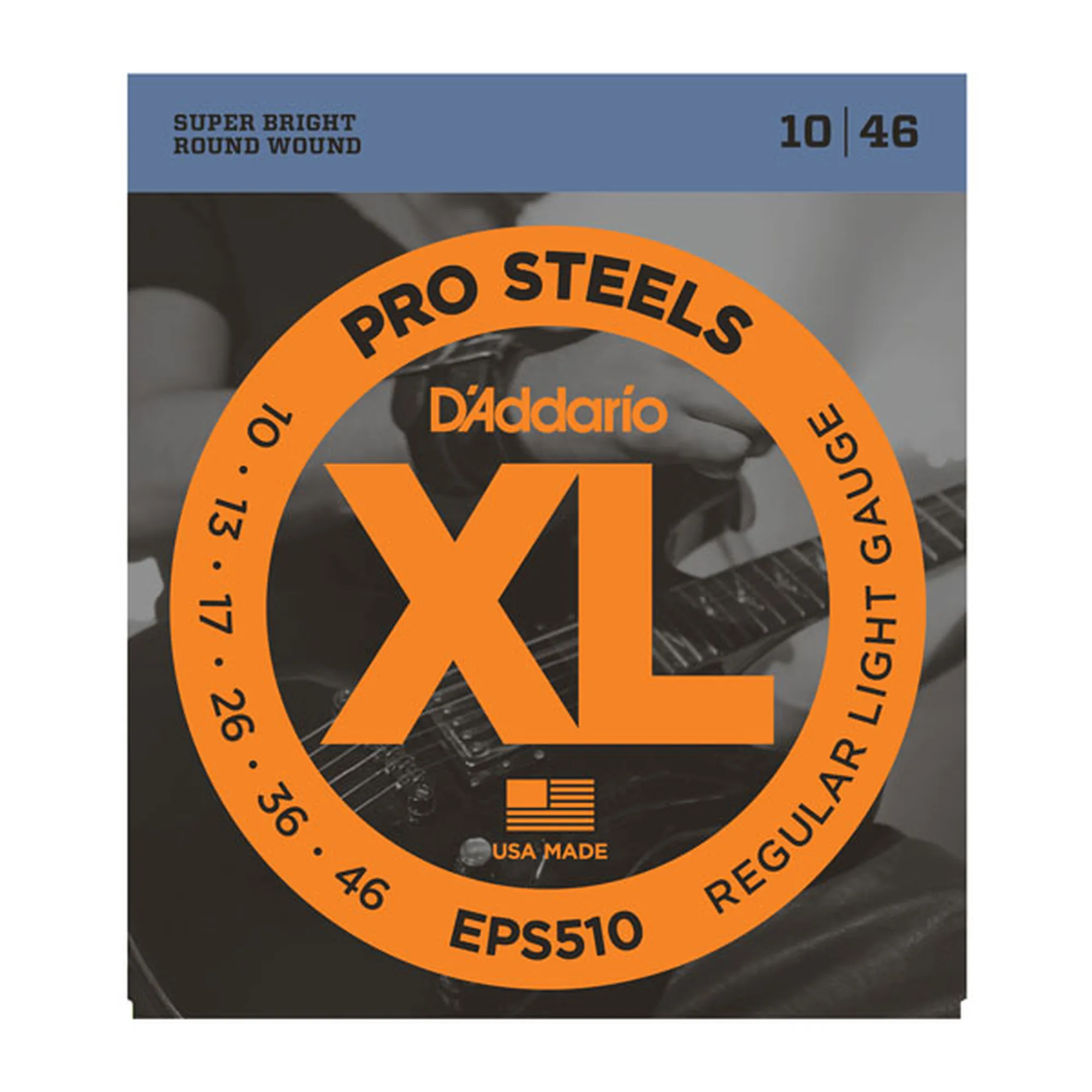 Vorderes Coverbild D´Addario EPS510 Pro Steel Regular Light