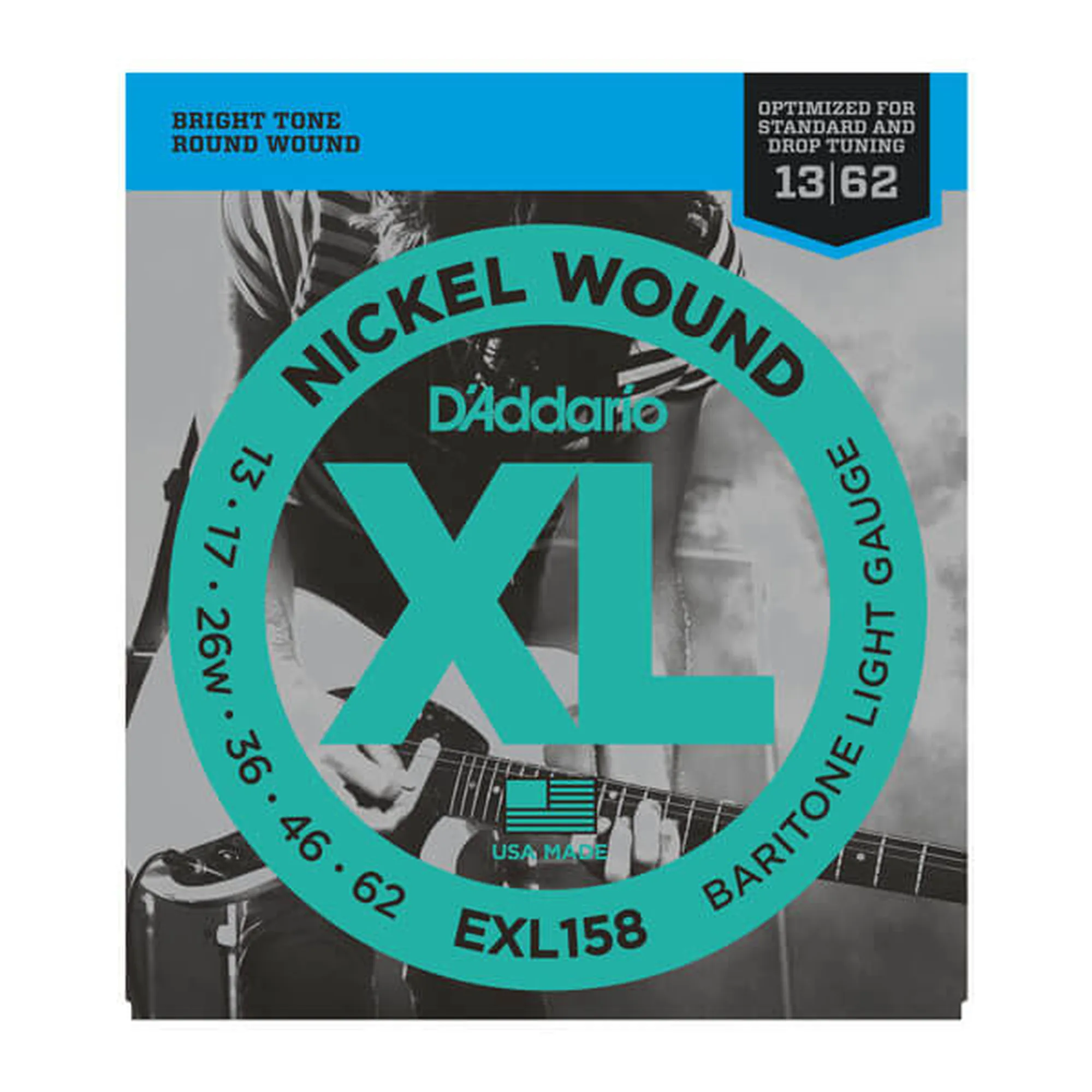 Vorderes Coverbild D´Addario EXL158 Baritone-Light