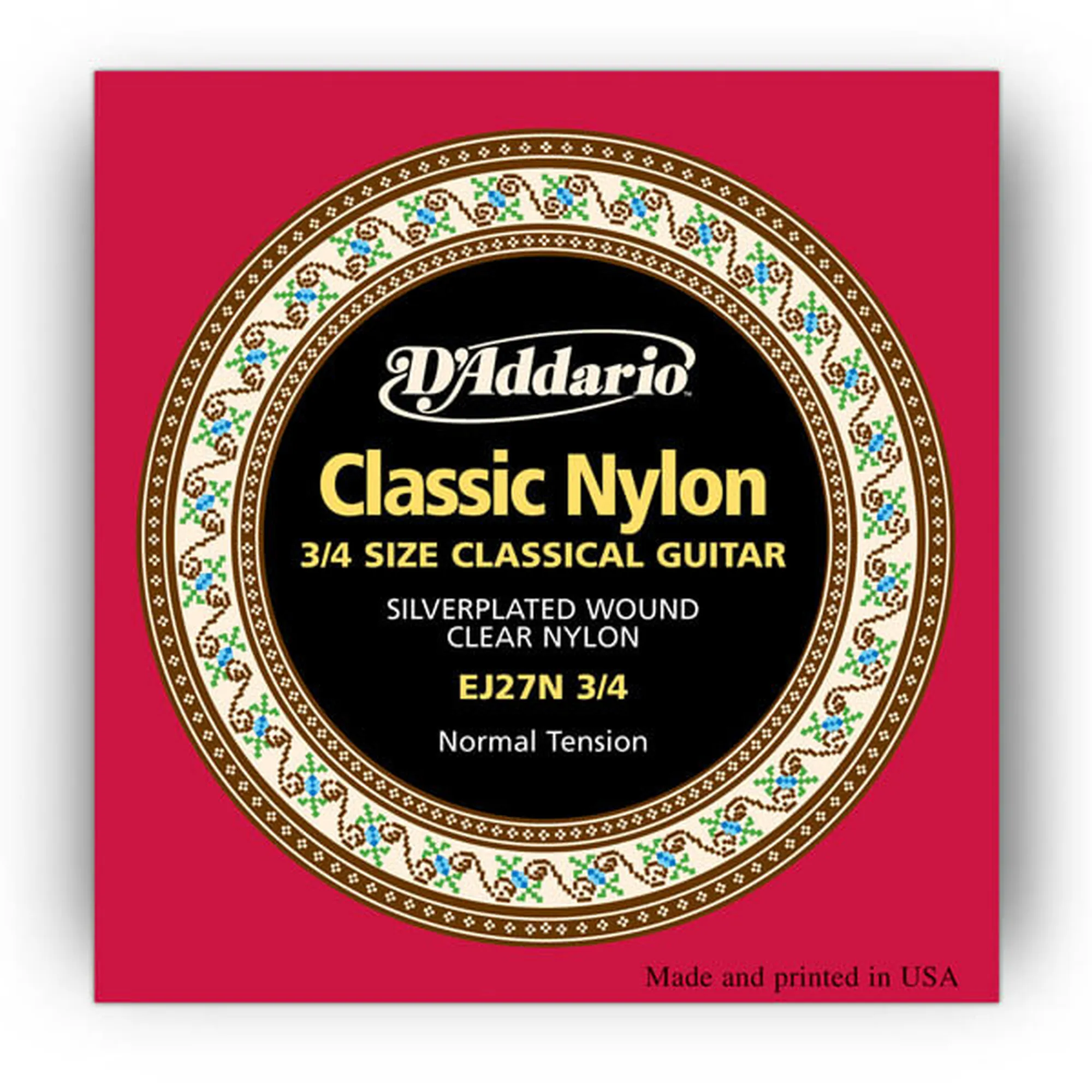 Vorderes Coverbild D´Addario EJ27N-3/4 Classics Student