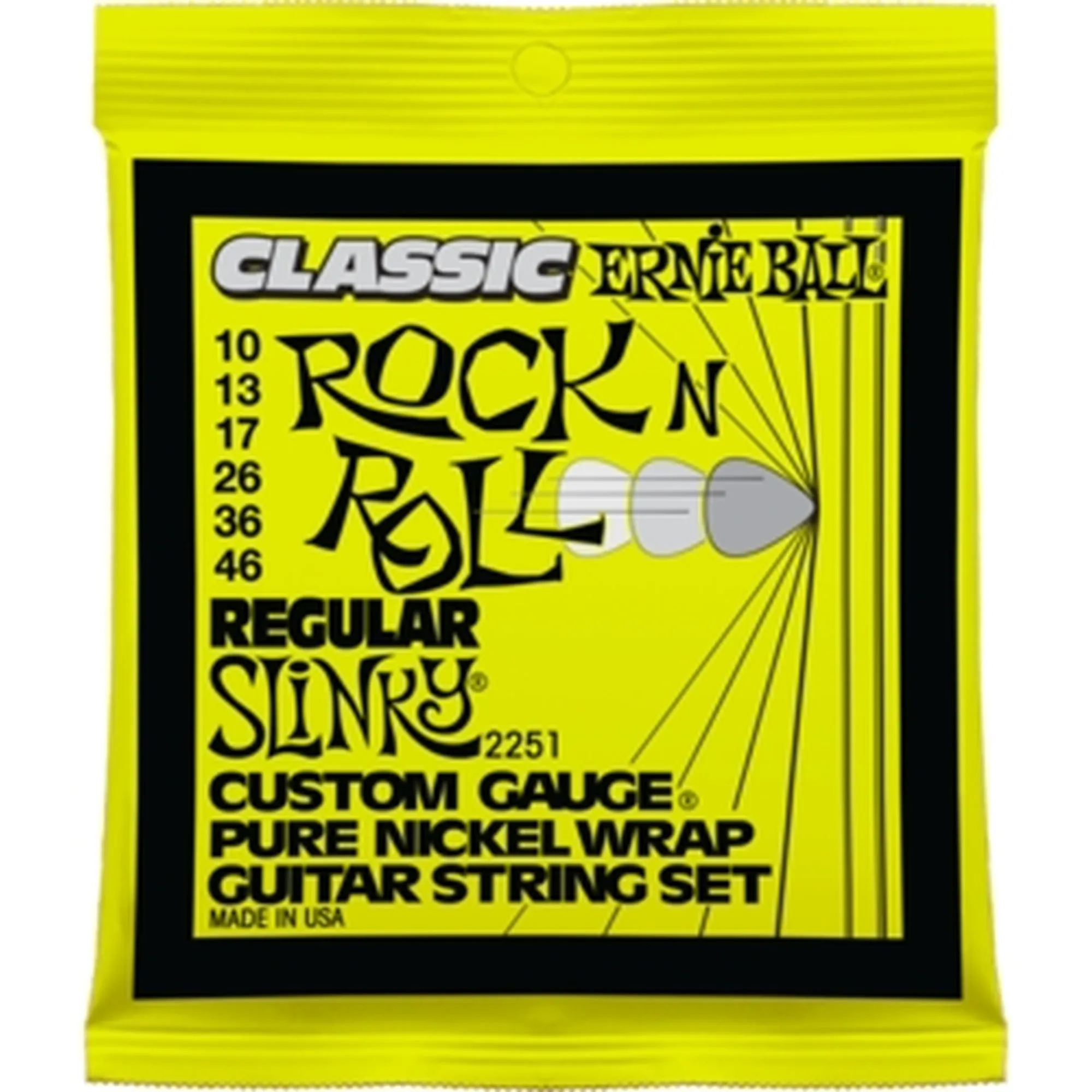 Vorderes Coverbild Ernie Ball EB2251 Regular Slinky Rock ´n Roll