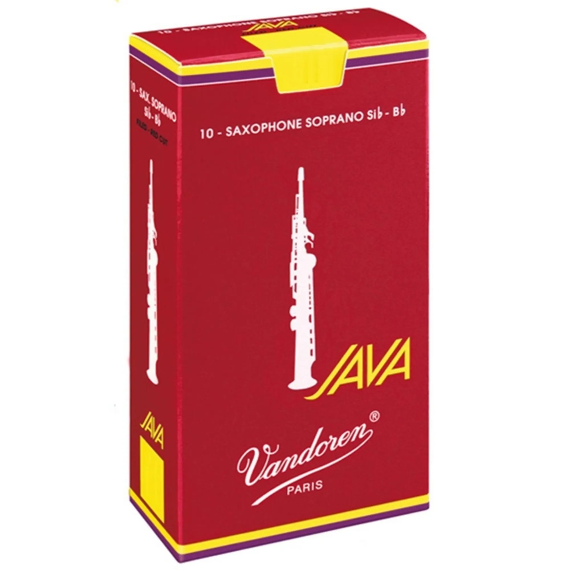 Vorderes Coverbild Vandoren Java filed RED, Stärke 2,5