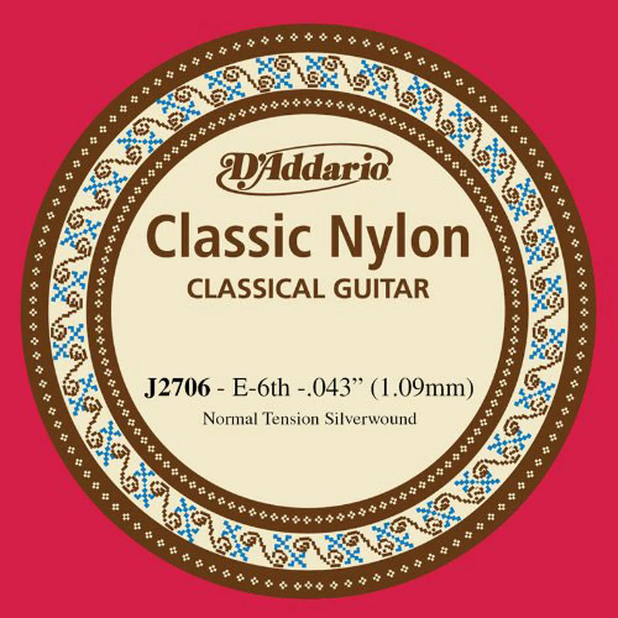 Vorderes Coverbild D´Addario J2706 E6 Classics Student