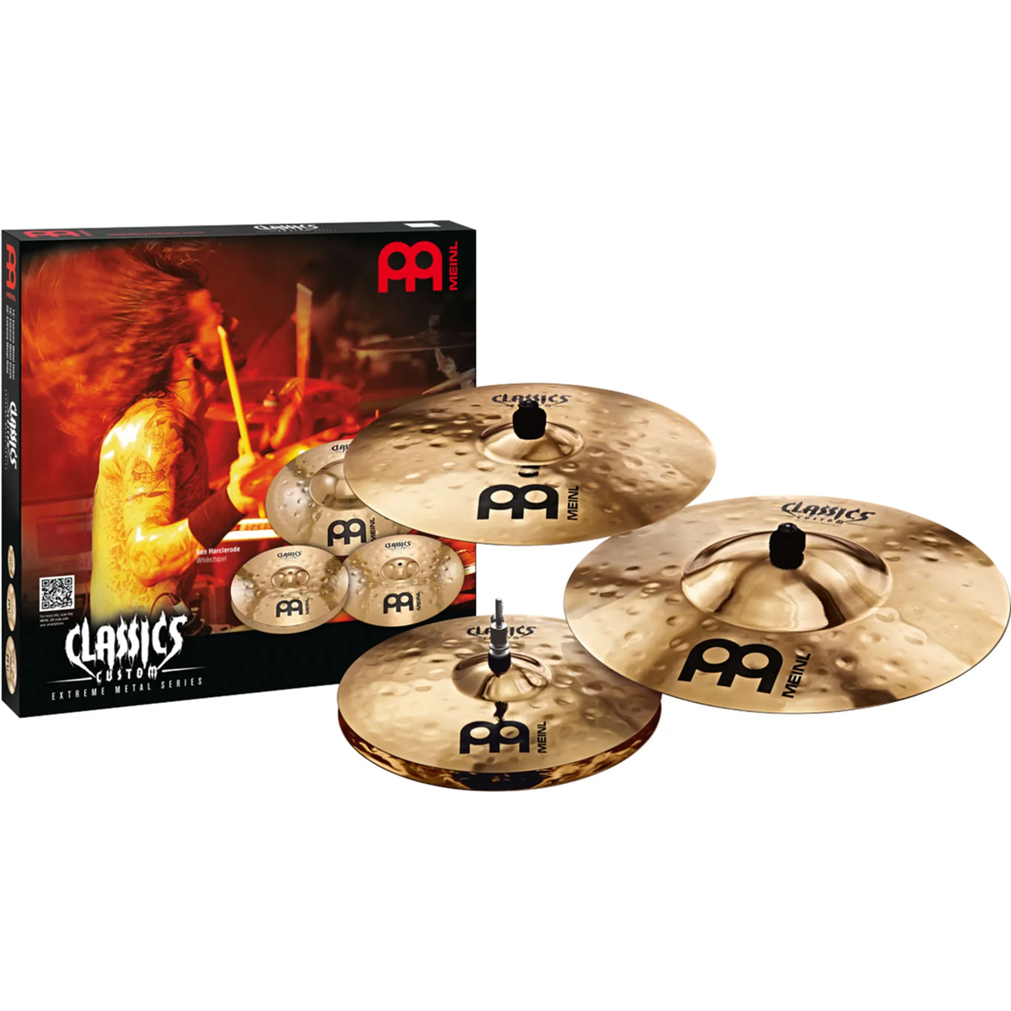 Vorderes Coverbild Meinl CC-EM480 Extreme Metal Classics Custom