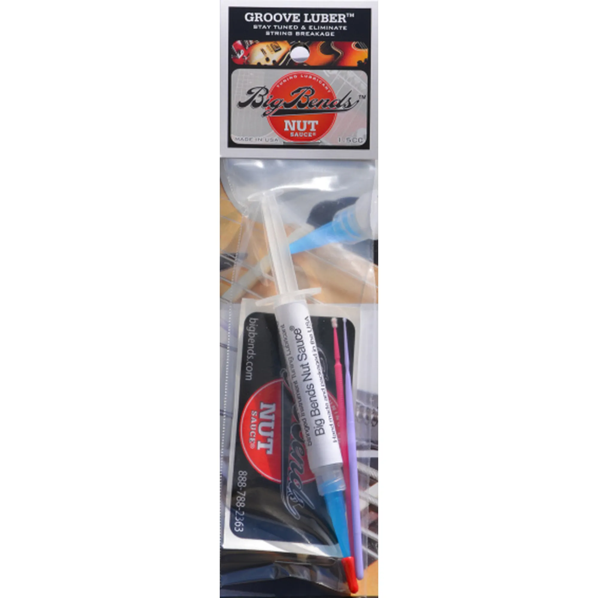 Vorderes Coverbild Big Bends Nut Sauce Groove-Luber 1,5 ml