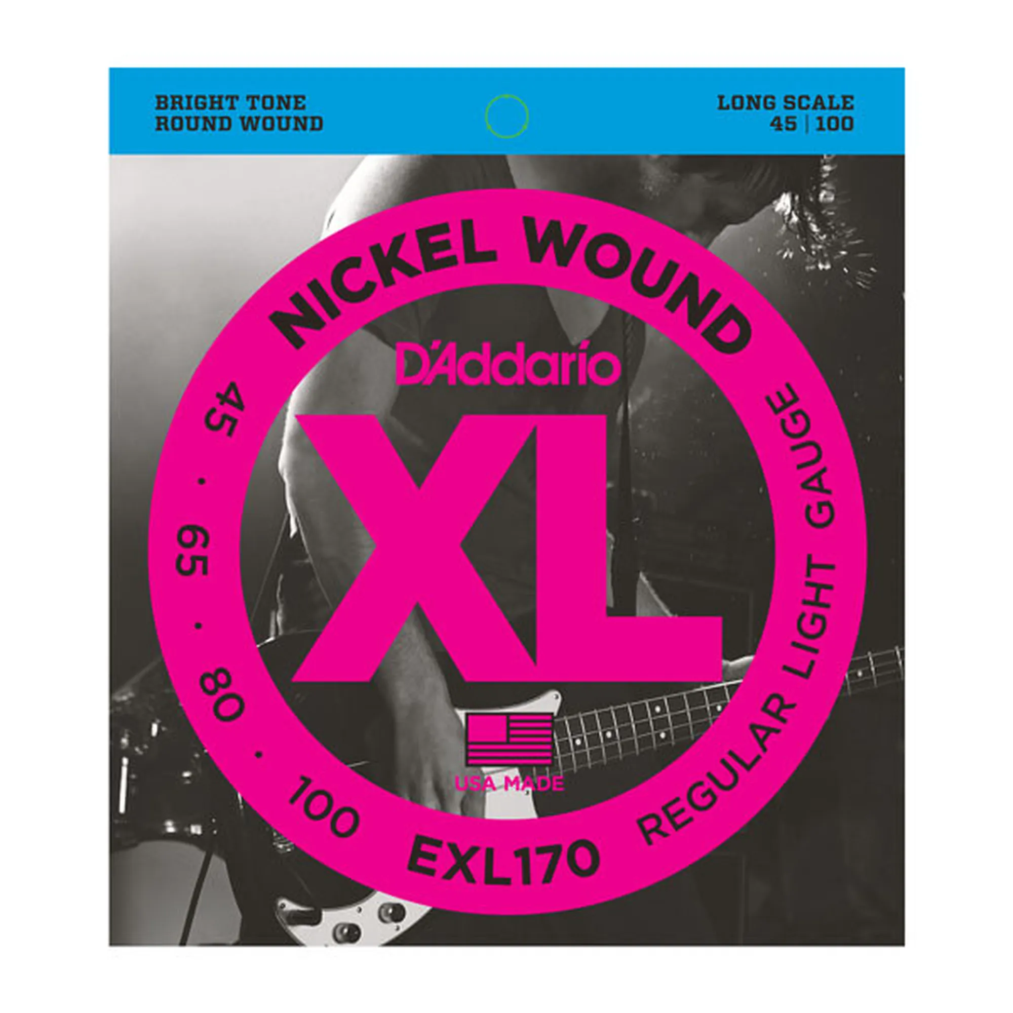 Vorderes Coverbild D´Addario EXL170 Long Scale/Light