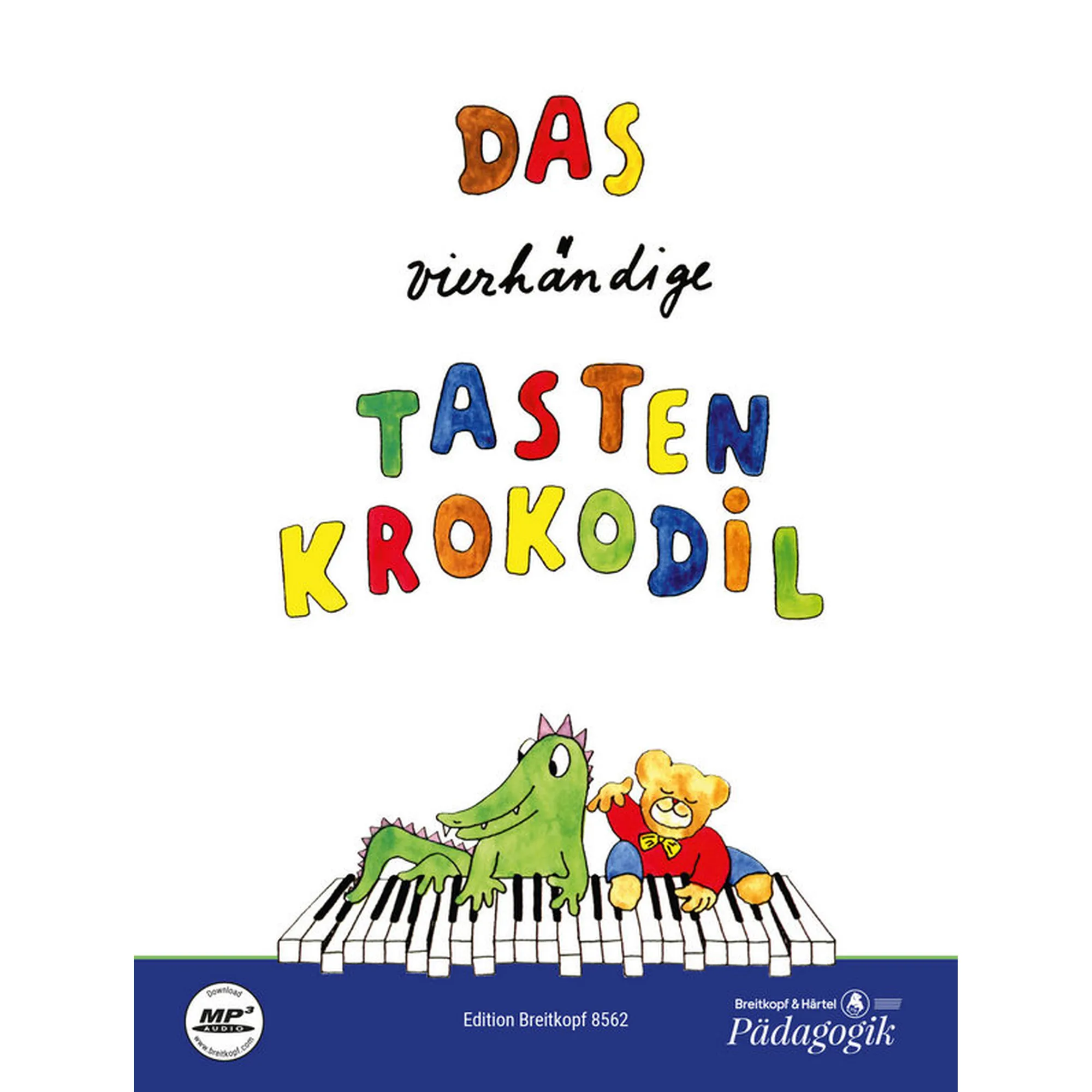 Vorderes Coverbild Das vierhändige Tastenkrokodil