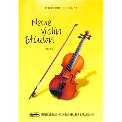 Vorderes Coverbild Neue Violin-Etüden 2