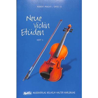 Vorderes Coverbild Neue Violinetüden 1