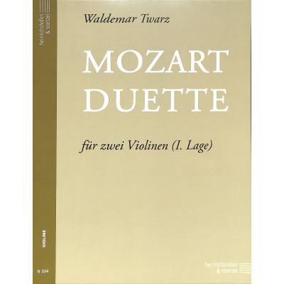Vorderes Coverbild Mozart Duette
