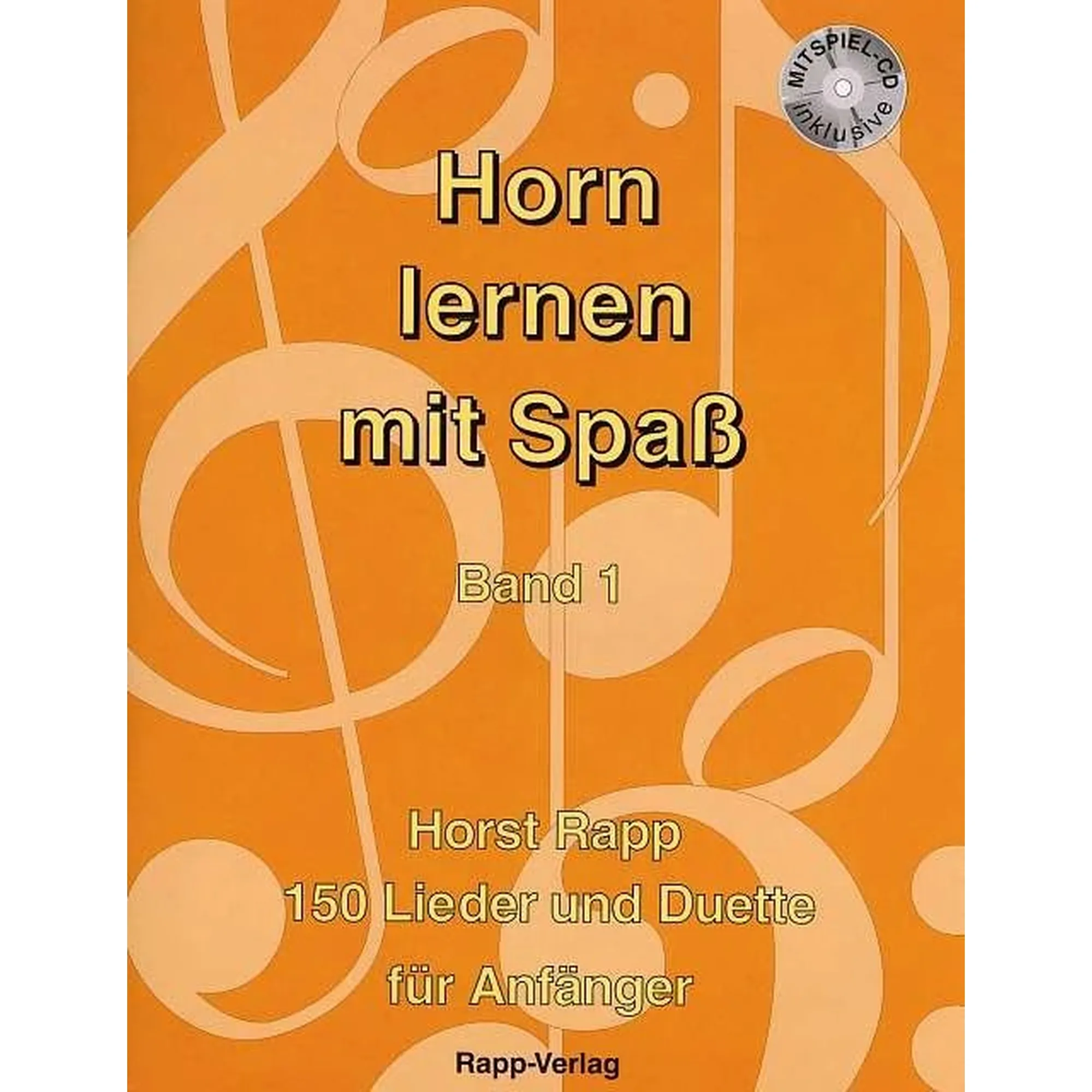 Vorderes Coverbild Horn lernen mit Spaß 1