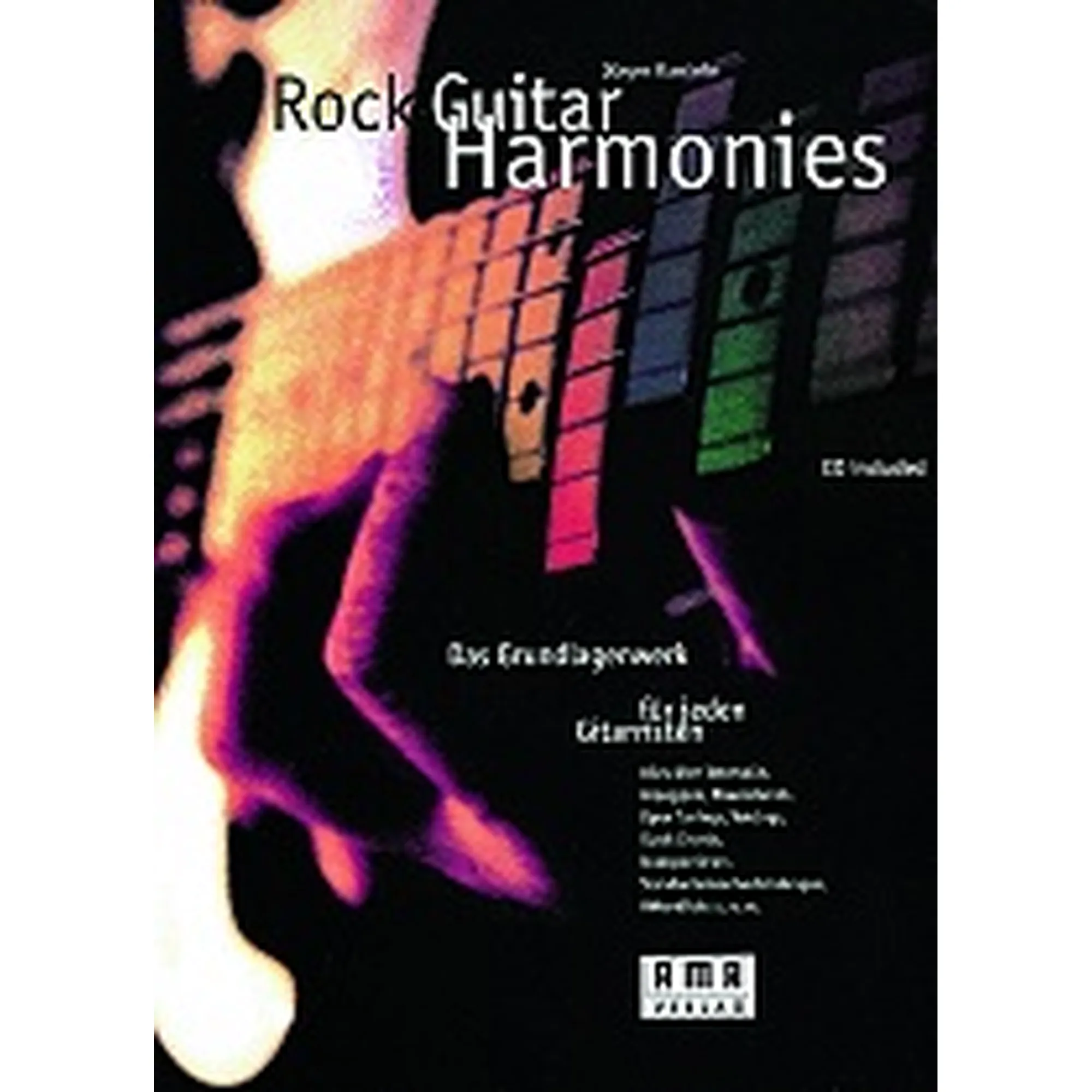 Vorderes Coverbild Rock Guitar Harmonies