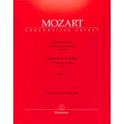 Vorderes Coverbild Konzert 20 d-moll KV 466