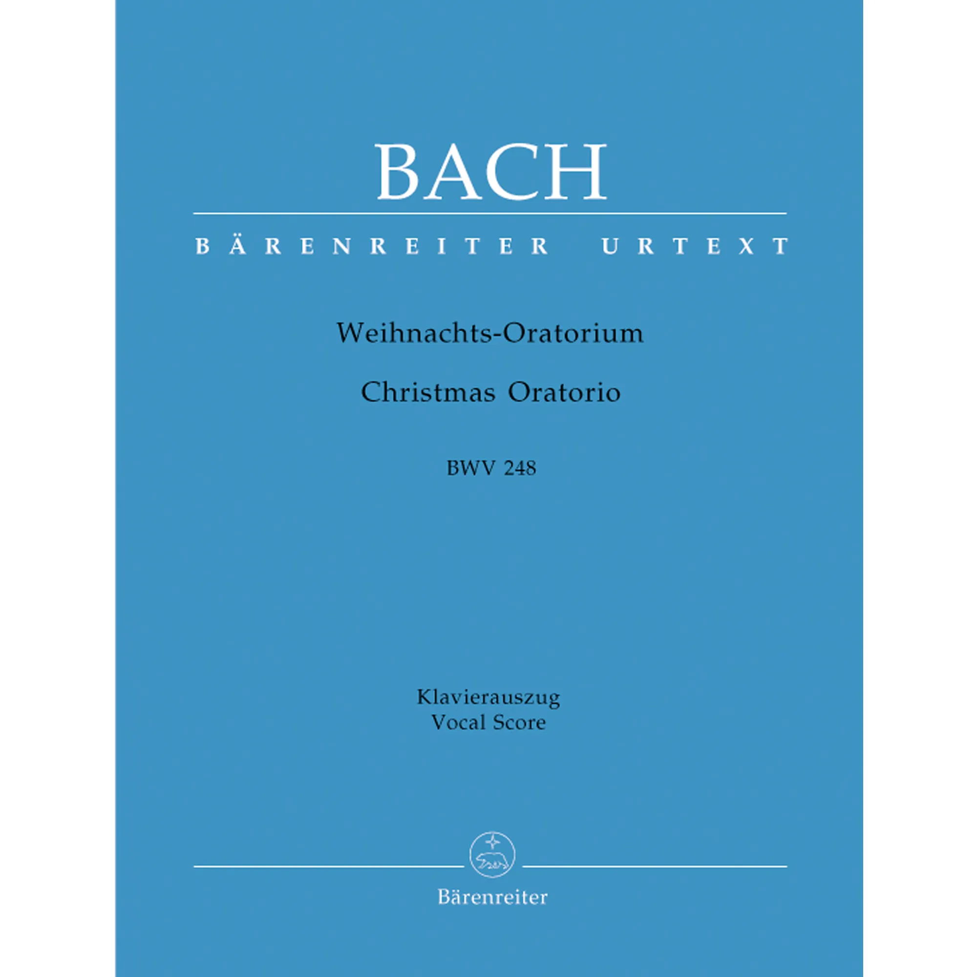 Vorderes Coverbild Weihnachtsoratorium BWV 248