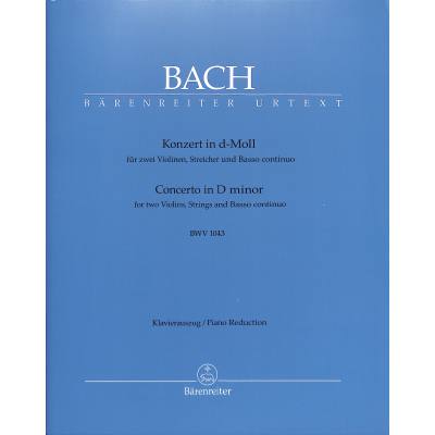 Vorderes Coverbild Konzert d-moll BWV 1043