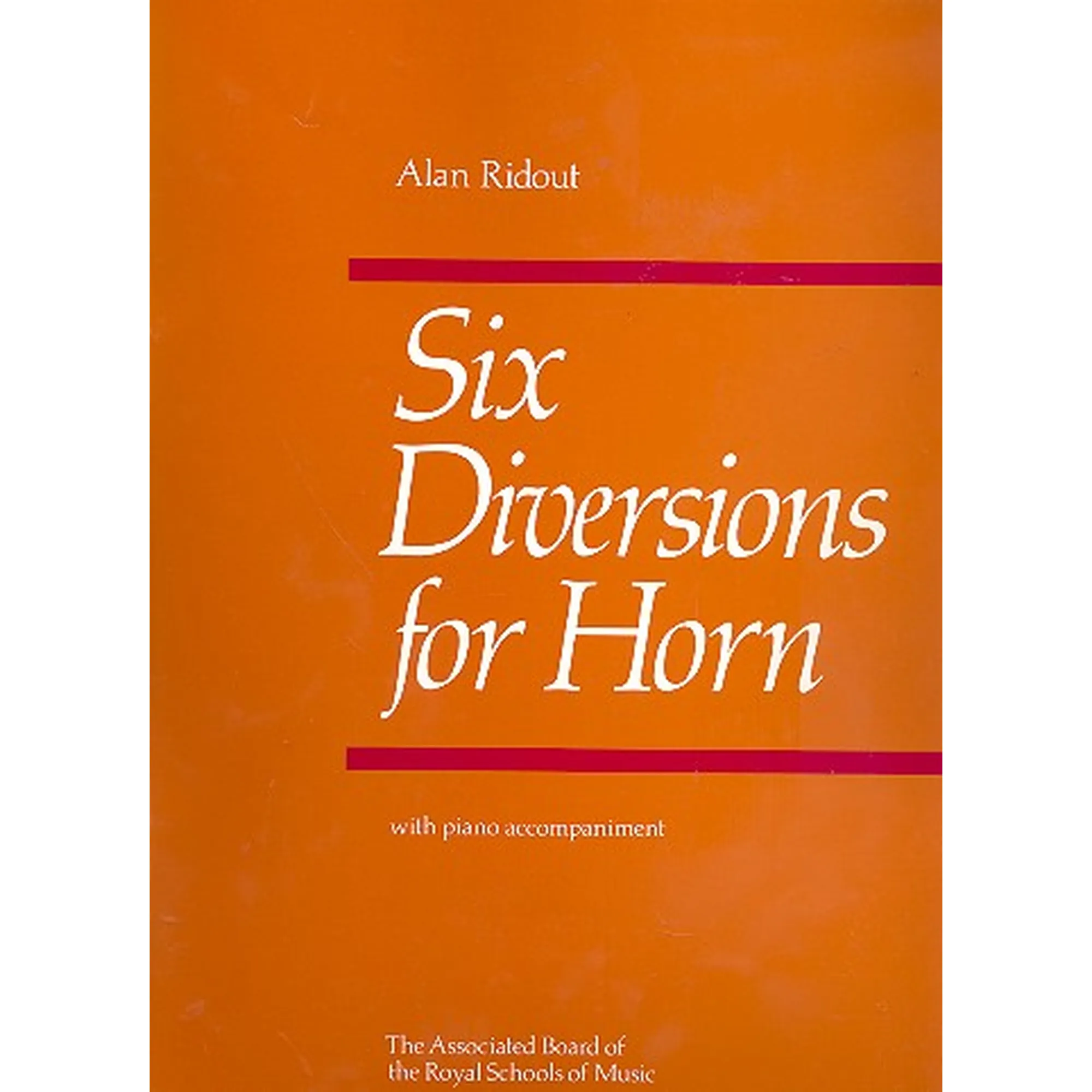 Vorderes Coverbild 6 Diversions for Horn