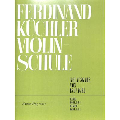 Vorderes Coverbild Violinschule Band 1 / 2