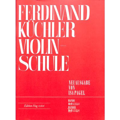 Vorderes Coverbild Küchler, Violinschule 2/3