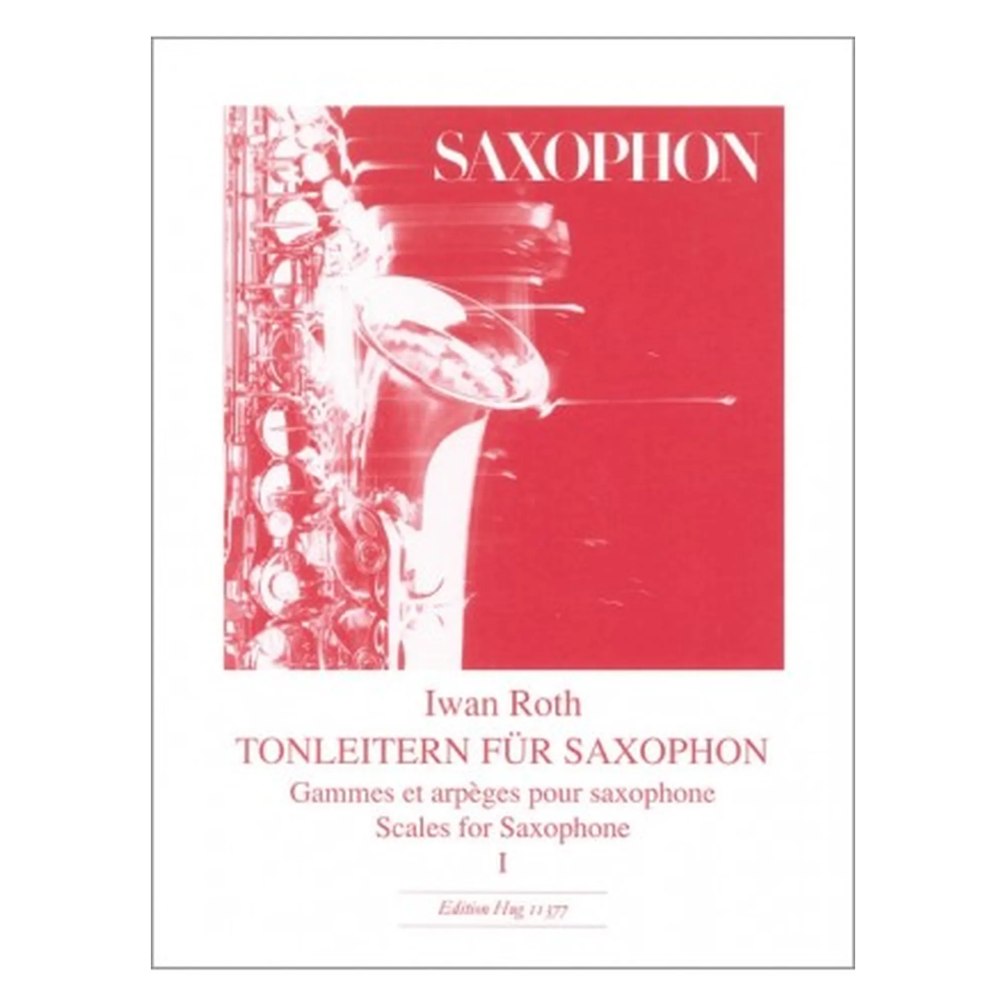Vorderes Coverbild Tonleitern für Saxophon 1