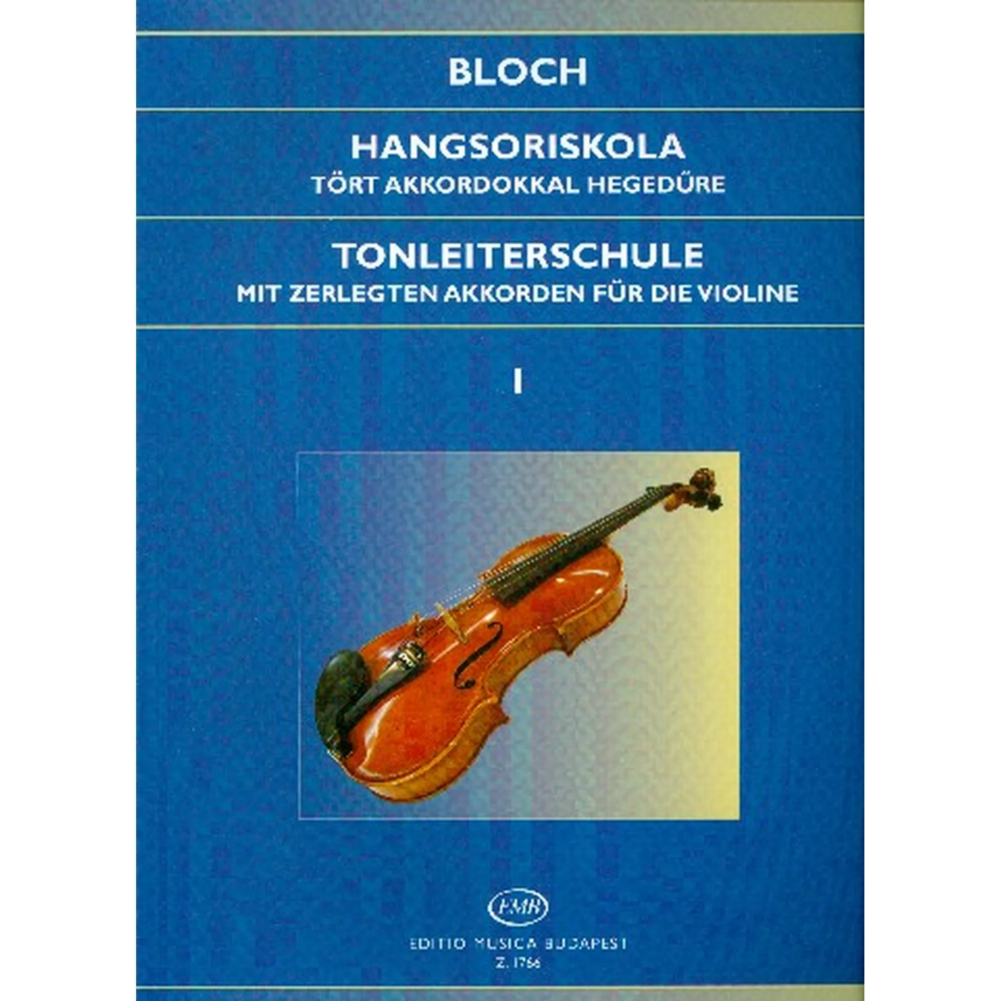 Vorderes Coverbild Tonleiterschule 1
