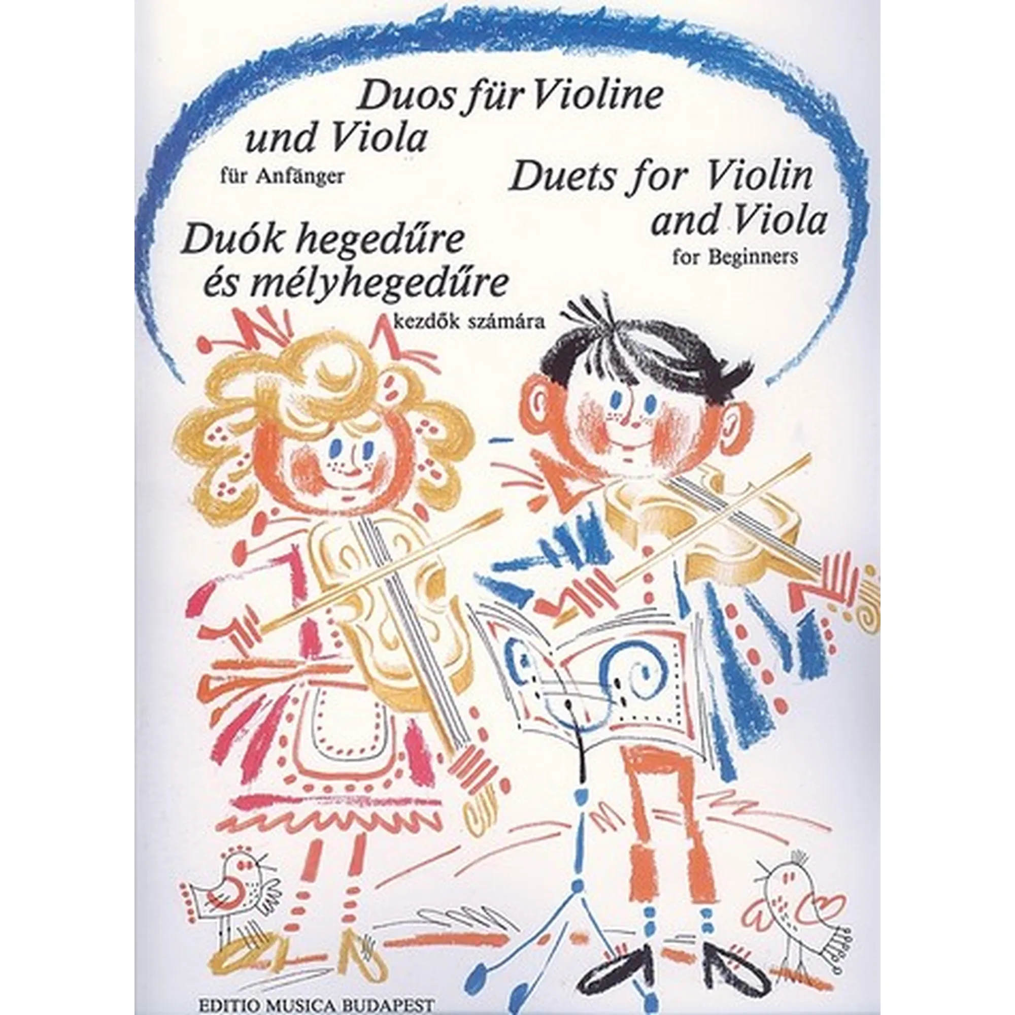 Vorderes Coverbild Duos für Violine und Viola