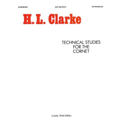 Vorderes Coverbild Technical Studies for the Cornet