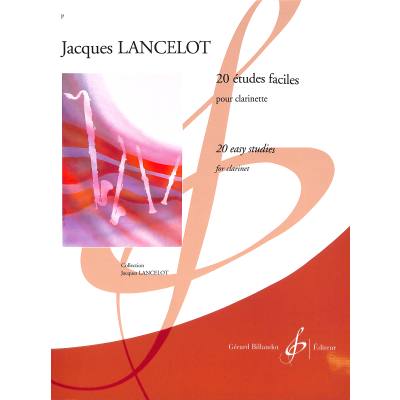 Vorderes Coverbild 20 Etudes Faciles