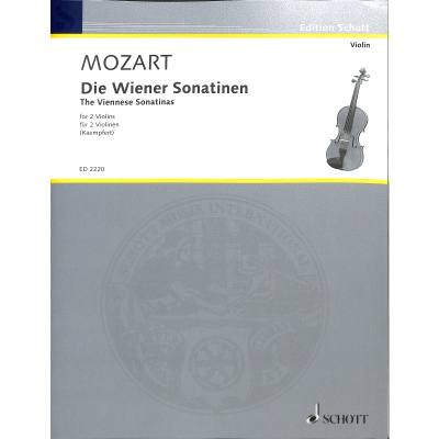 Vorderes Coverbild Wiener Sonatinen
