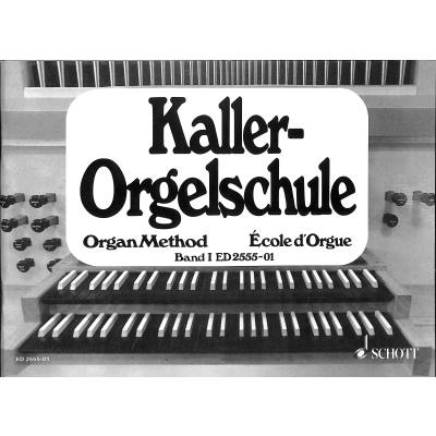 Vorderes Coverbild Orgelschule 1