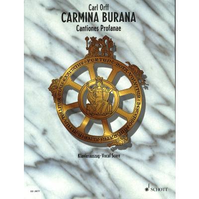 Vorderes Coverbild Carmina Burana - Cantiones Profanä