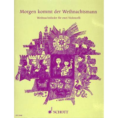 Vorderes Coverbild Morgen kommt der Weihnachtsmann