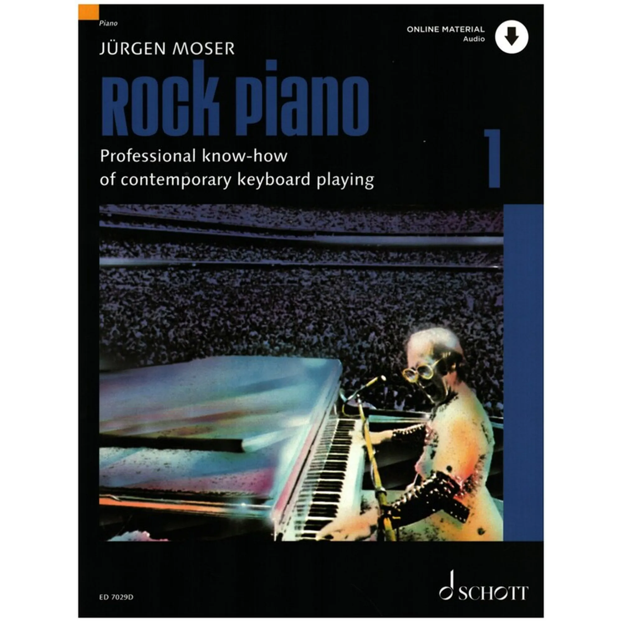 Vorderes Coverbild Rock Piano 1
