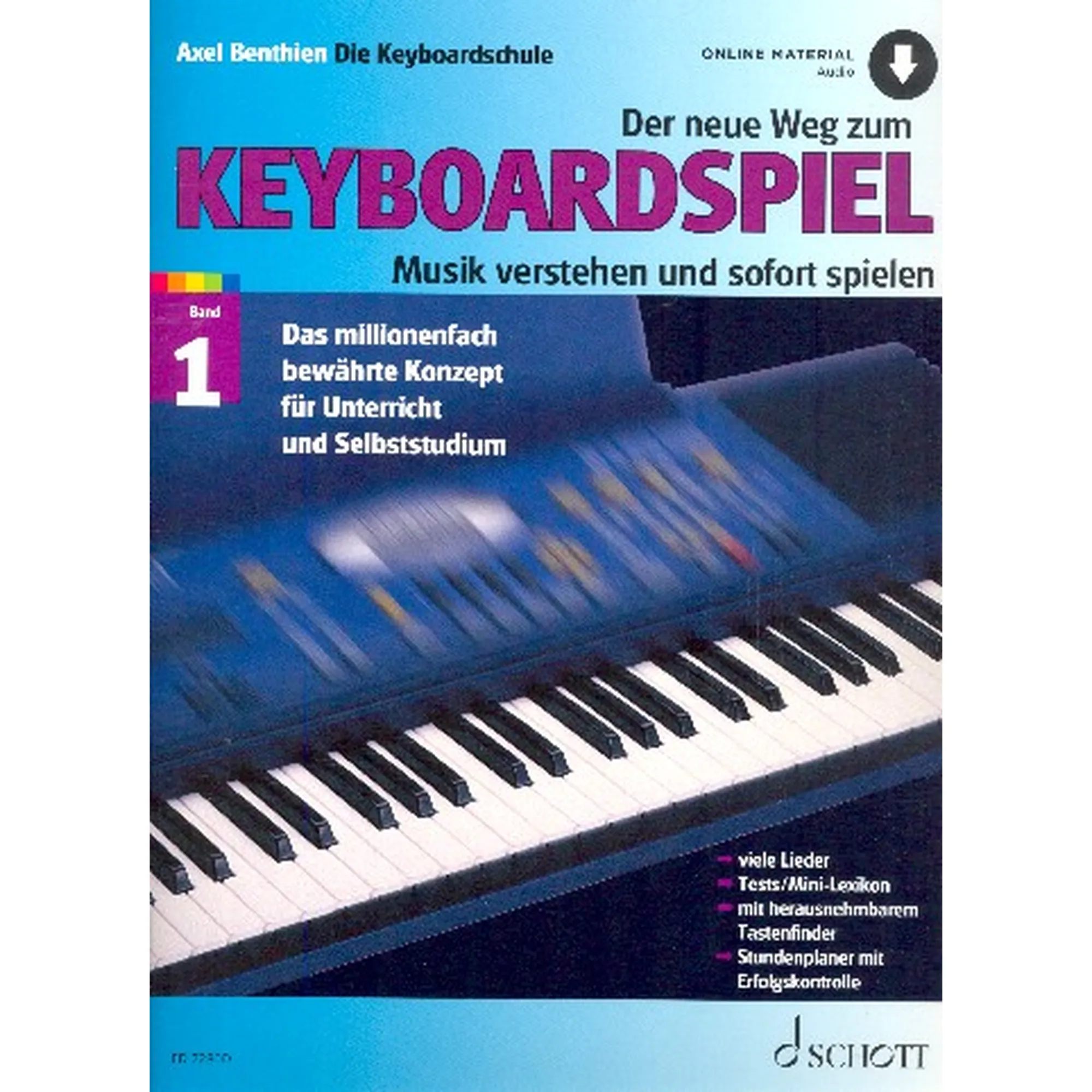 Vorderes Coverbild Der neue Weg zum Keyboardspiel 1