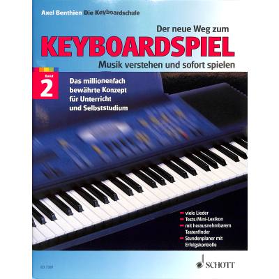 Vorderes Coverbild Der neue Weg zum Keyboardspiel 2