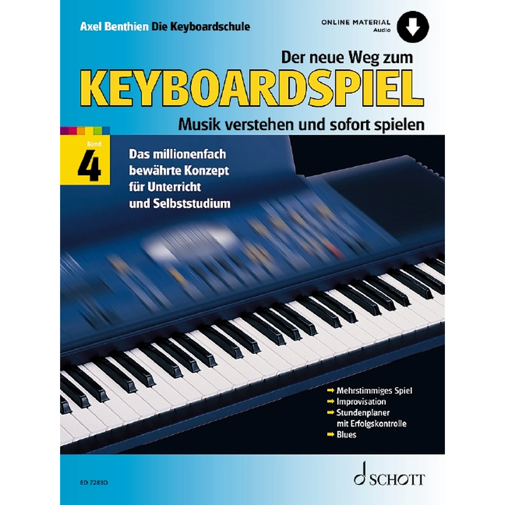 Vorderes Coverbild Der neue Weg zum Keyboardspiel 4